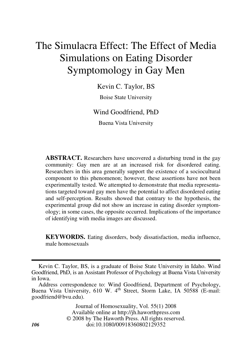 Eating disorders and men The facts Attend