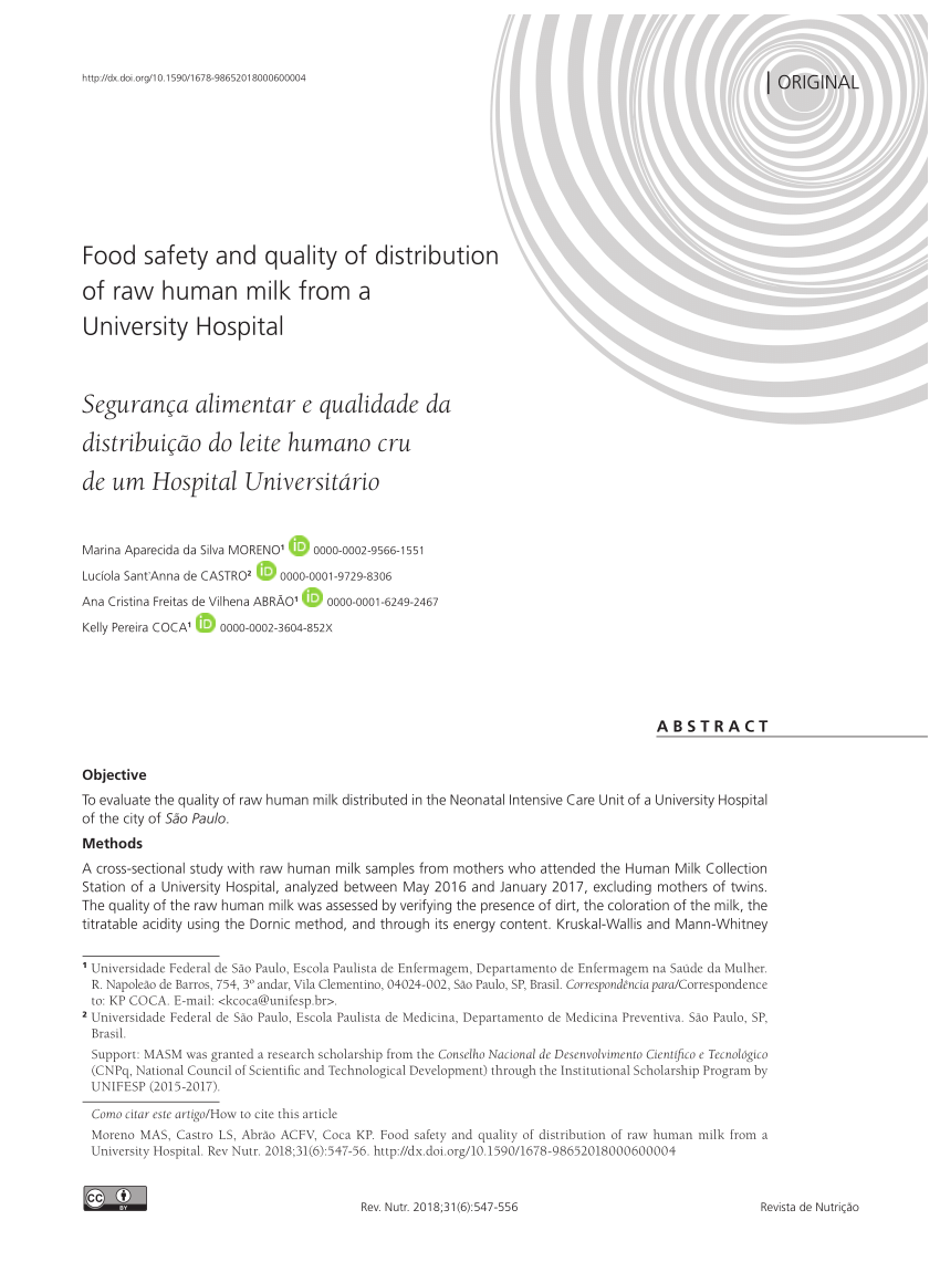 (PDF) Big Data in Food Safety and Quality ResearchGate