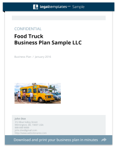 Create a Competitive Analysis for Your Food Truck Business